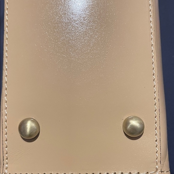 Patricia Nash Tan Satchel with Nice, France Cityscape Art - Picture 8 of 9